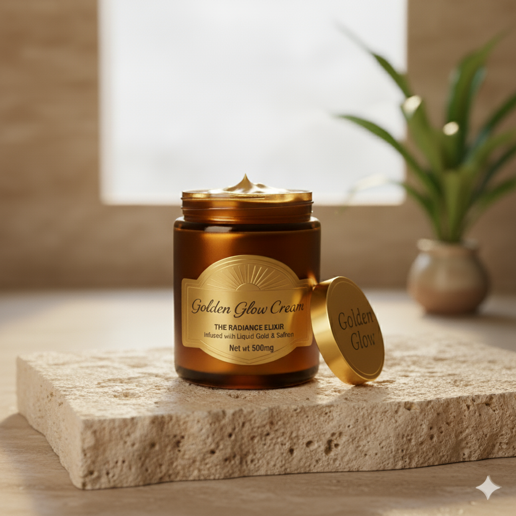 Golden Gloow Beauty Cream ( Half-KG ) Jar