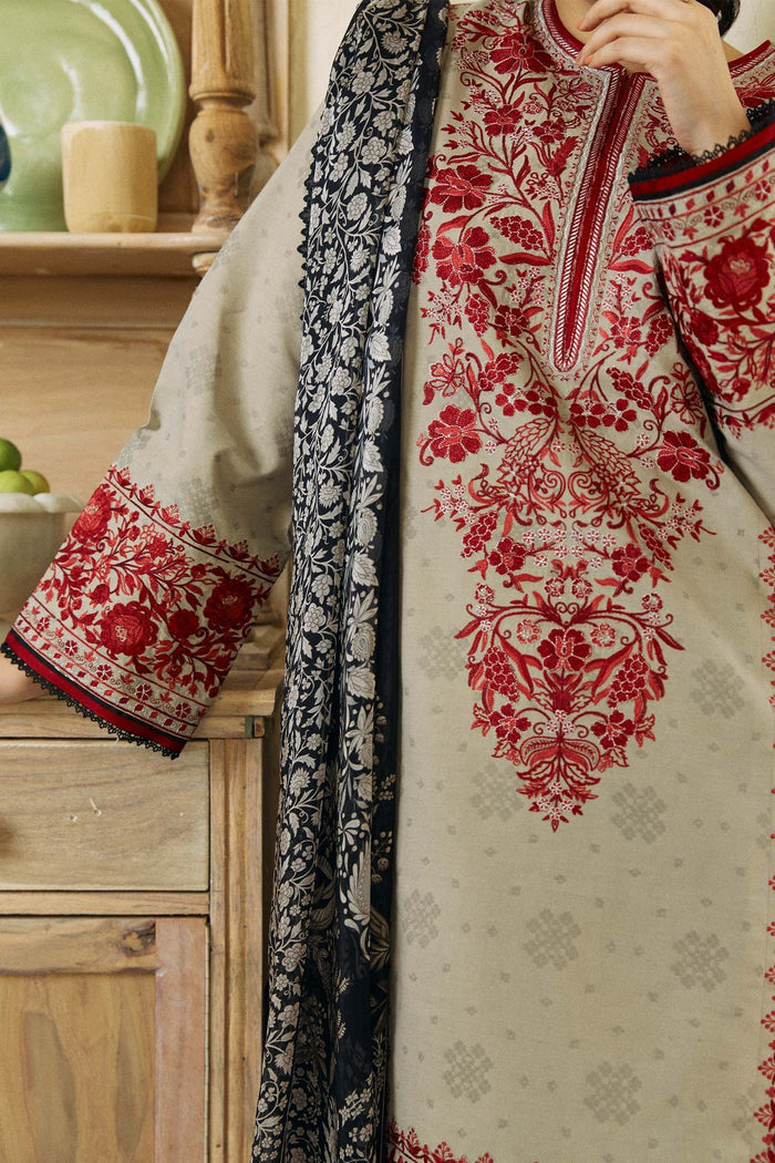 COCO By Zara Shahjahan 3PC Lawn Best Summer Collection (unstitch) CO-106